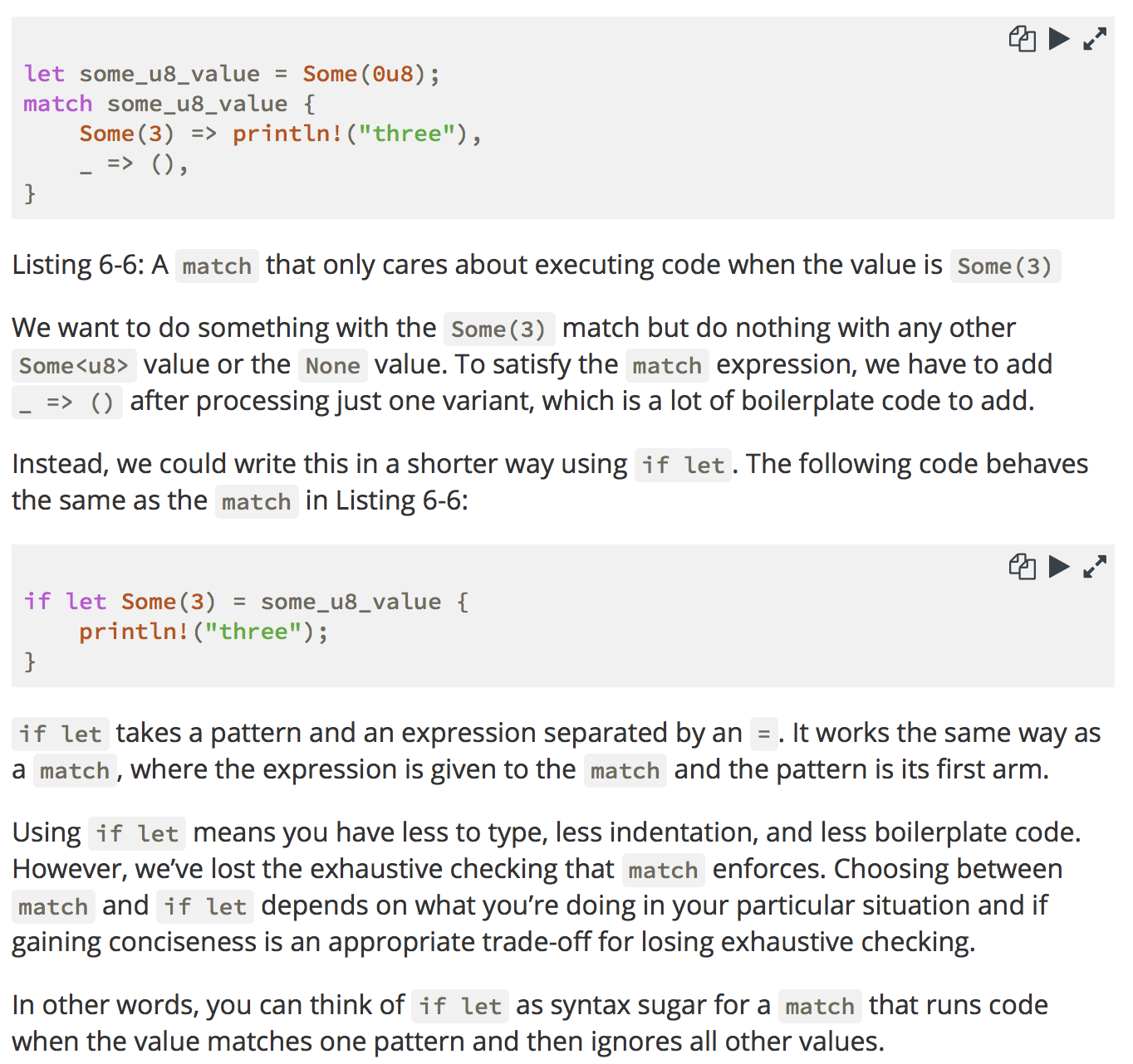 Learning Rust If Let Vs Match Pat Shaughnessy